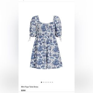 staud mini faye dress